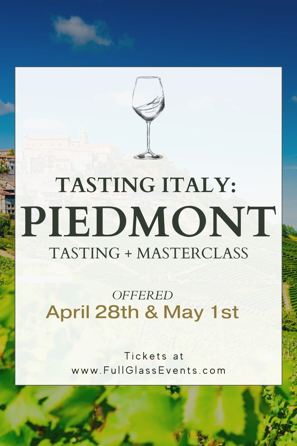 Piedmont & Northwest Italy Masterclass