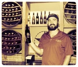 Andrew Sides of Lost Draw Cellars , photo courtesy of Texas Wine Lover.