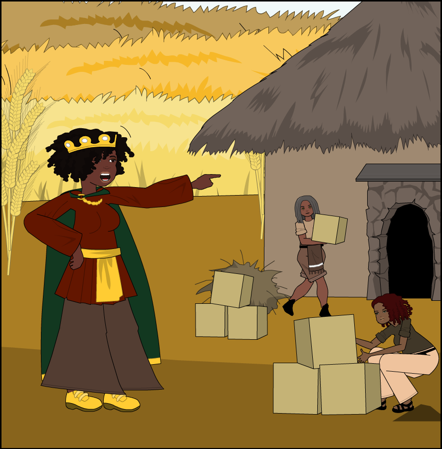 Queen Ana Nzinga has commanded those in her kingdom to begin stockpiling the supplies she gathered to aid in rebuilding Angola after many years of war. She builds a series of large huts for storage, and each holds at most 216 cube bundles of size 3x3x3 with no space left over. What is the largest number of cube bundles of 2x2x2 size that fit in one hut?