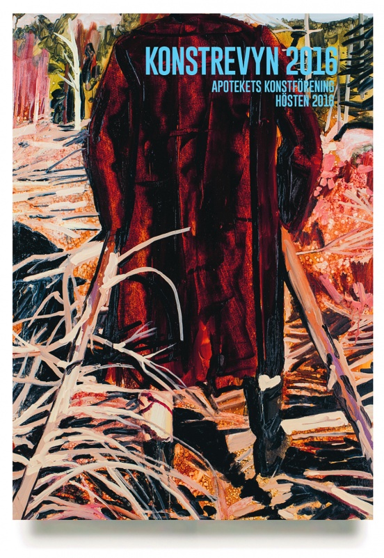  Graphic Design of the Art catalog for Apotekets Art Association: ”KONSTREVYN 2016”.  Photo: Vince Reichardt/VOL 