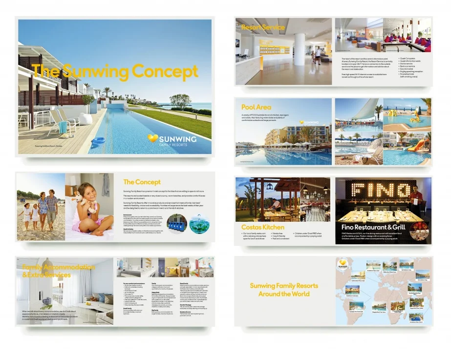  ”THE SUNWING CONCEPT” – Sunwing Family Resorts Concept Book 2014–2016. 
