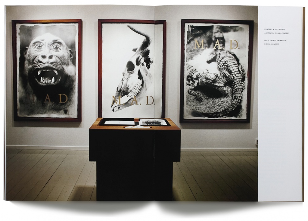  Graphic Design of the art catalog MUMMIFICATIONS by Vince Reichardt 