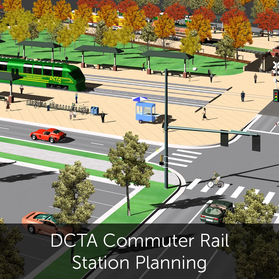 DCTA Commuter Rail Station Planning