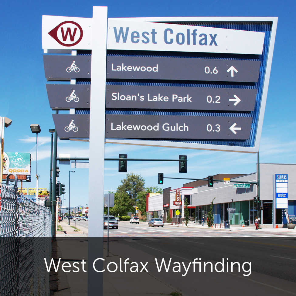West Colfax Wayfinding