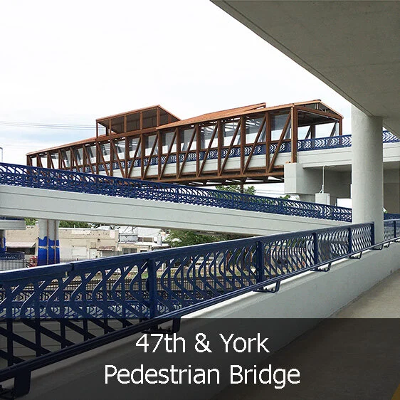 47th &amp; York Pedestrian Bridge