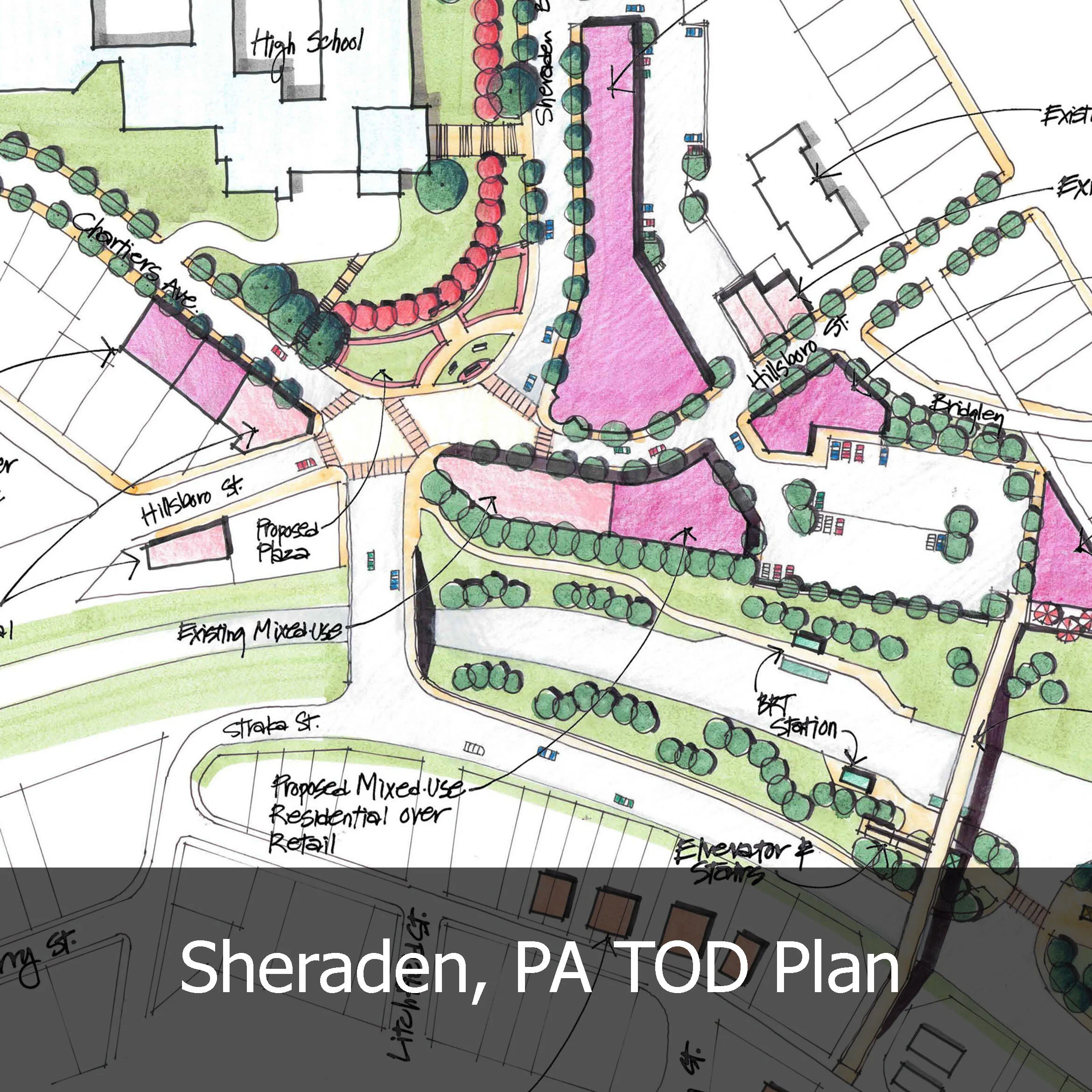 Sheraden, PA TOD Plan