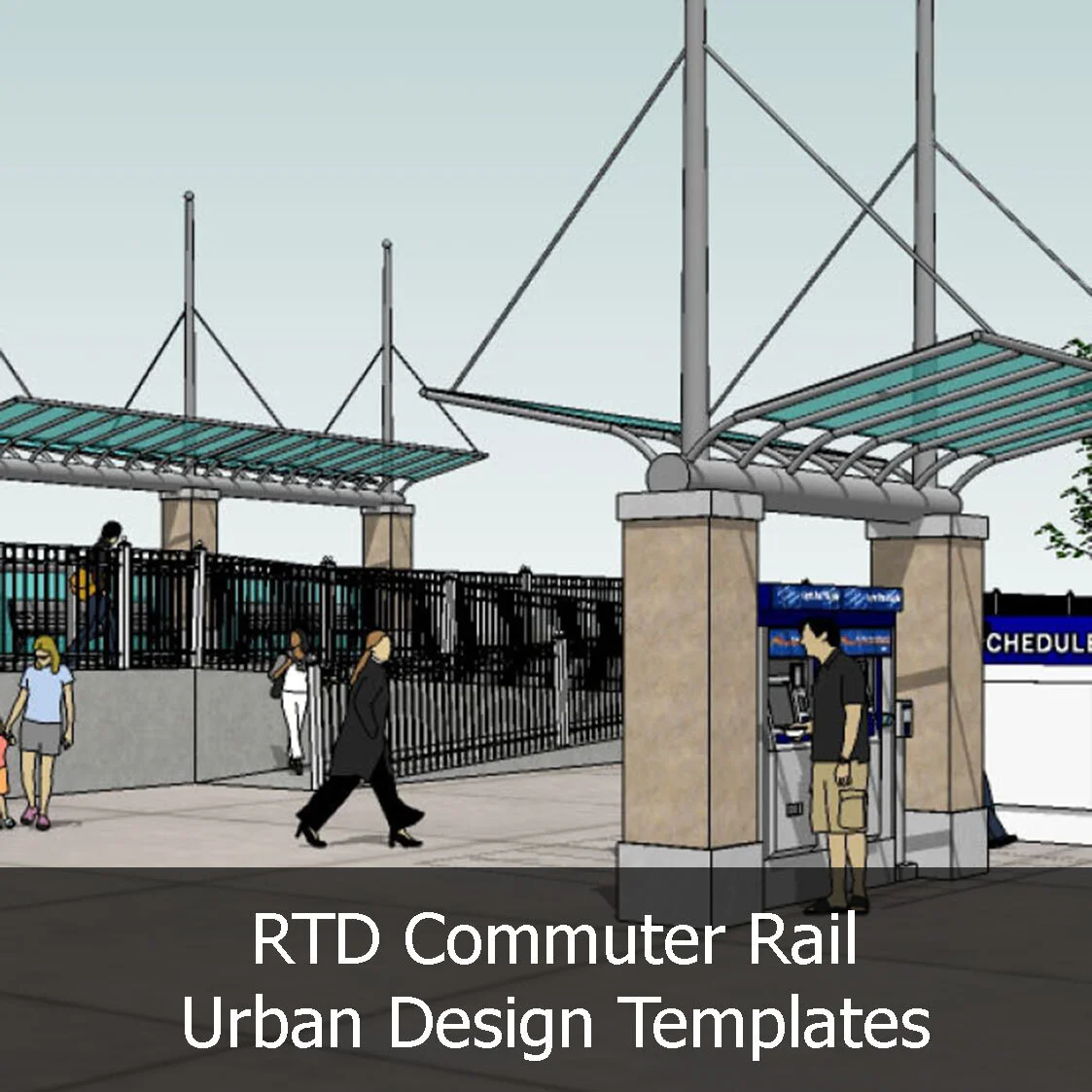 Commuter Rail Station Urban Design Templates