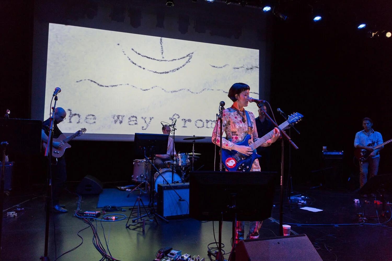  “Precession of a Day: The World of Mary Nohl” live at the Wisconsin Union Theatre, July 2019. Photo by Connie Ward 