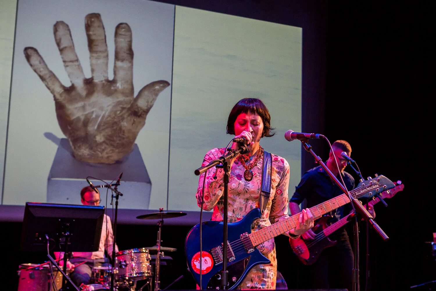  “Precession of a Day: The World of Mary Nohl” live at the Wisconsin Union Theatre, July 2019. Photo by Connie Ward 