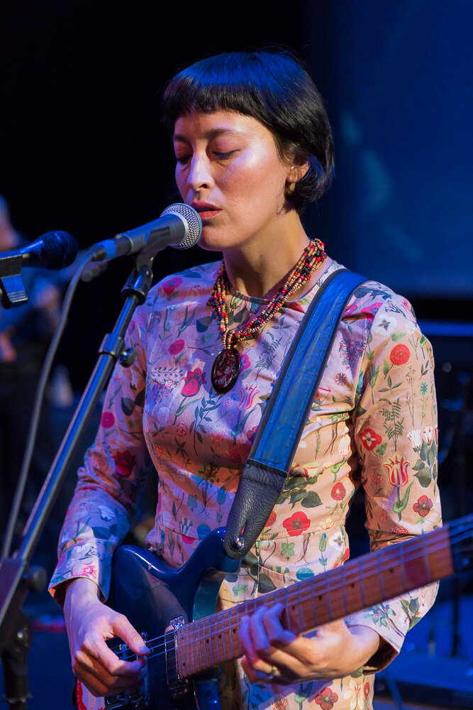  “Precession of a Day: The World of Mary Nohl” live at the Wisconsin Union Theatre, July 2019. Photo by Connie Ward 