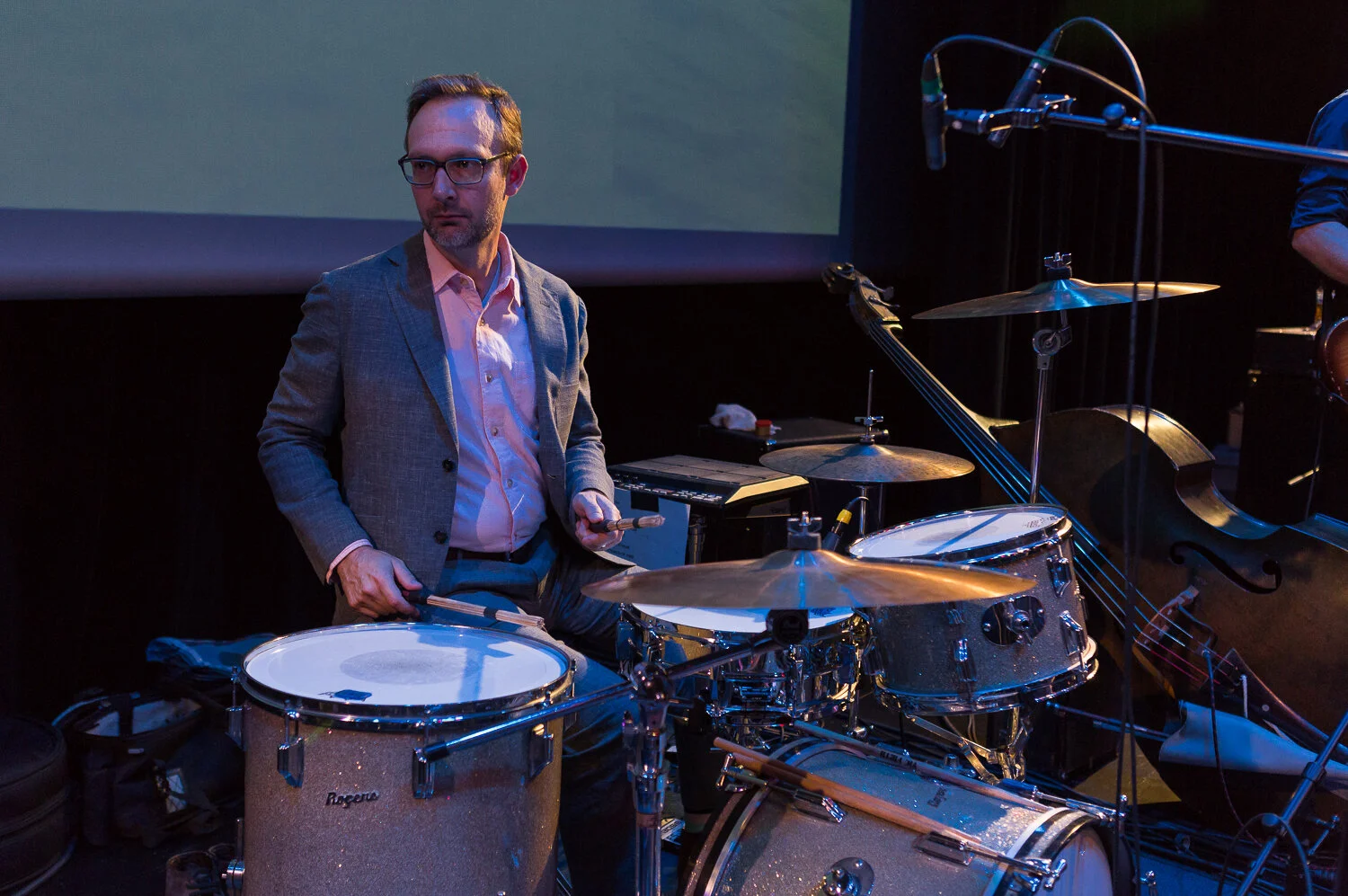  “Precession of a Day: The World of Mary Nohl” live at the Wisconsin Union Theatre, July 2019. Photo by Connie Ward 
