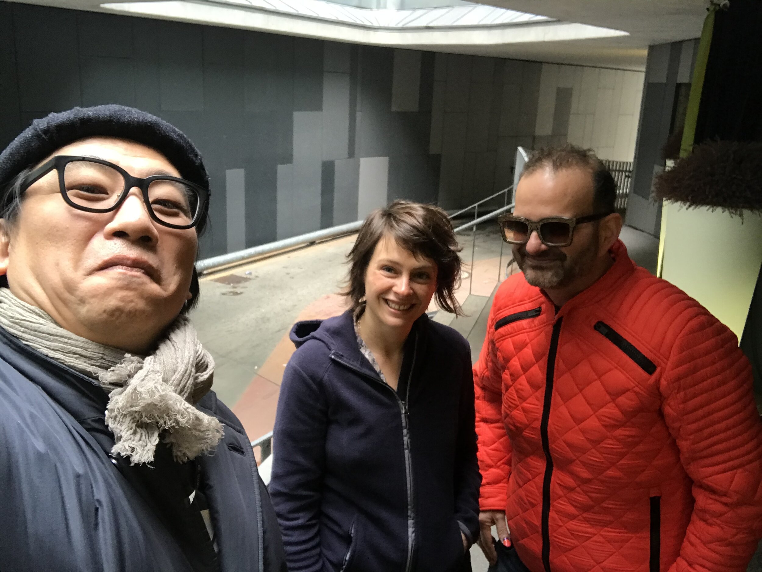 with Mili Pecherer and Max