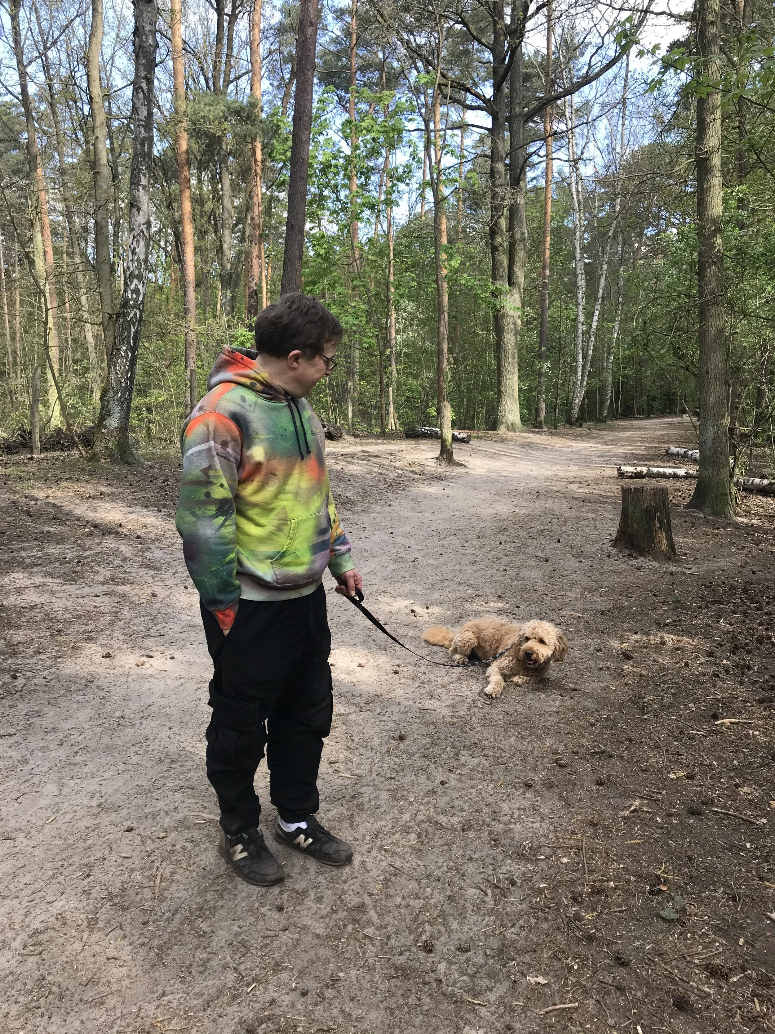 April 25th, 2020 I walk with Dieter Detzner in Grunewald, Berlin. Then we have developed a Saturday walk every week after.