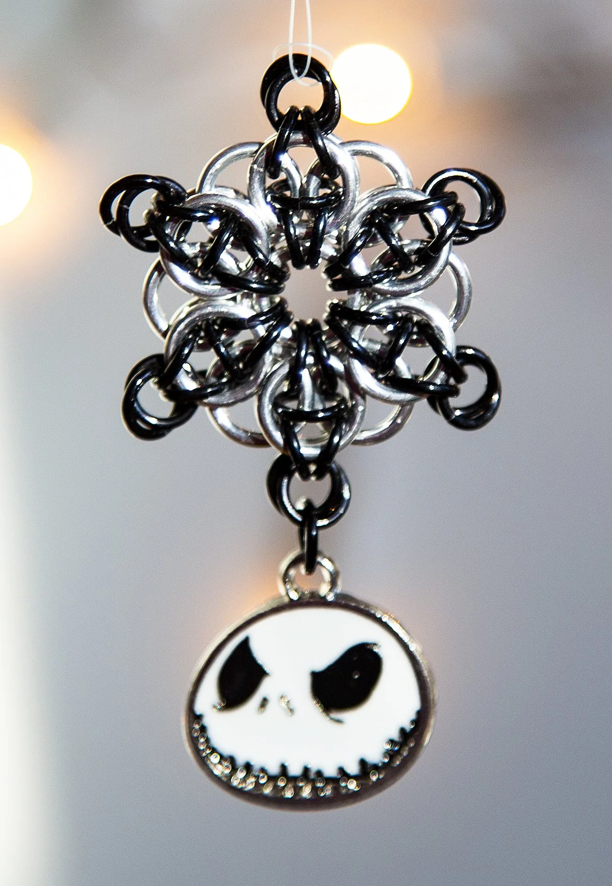 jewelry jack skellington chain mail pendant.jpg