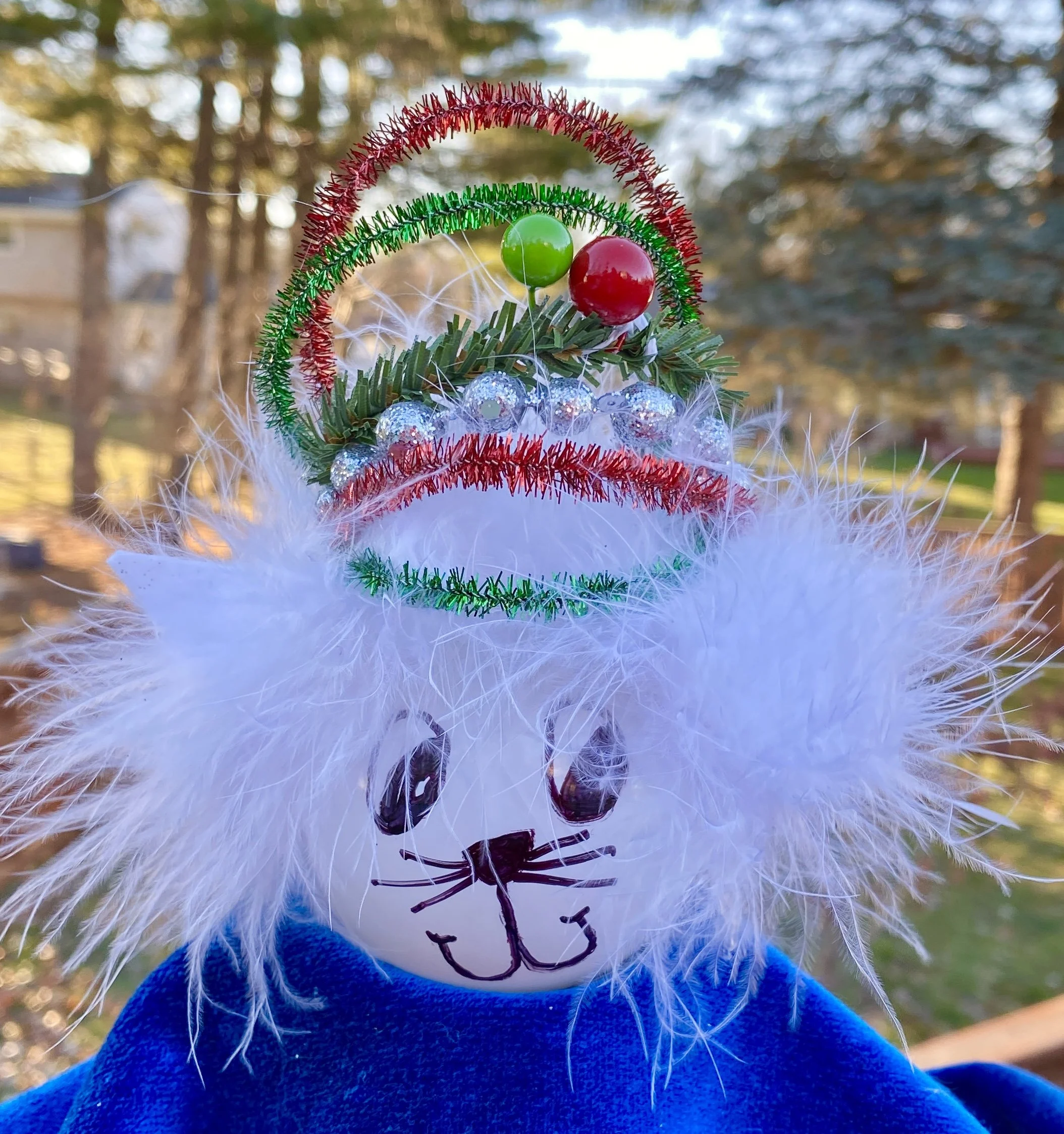 Christmas Majorette Ornament.JPG