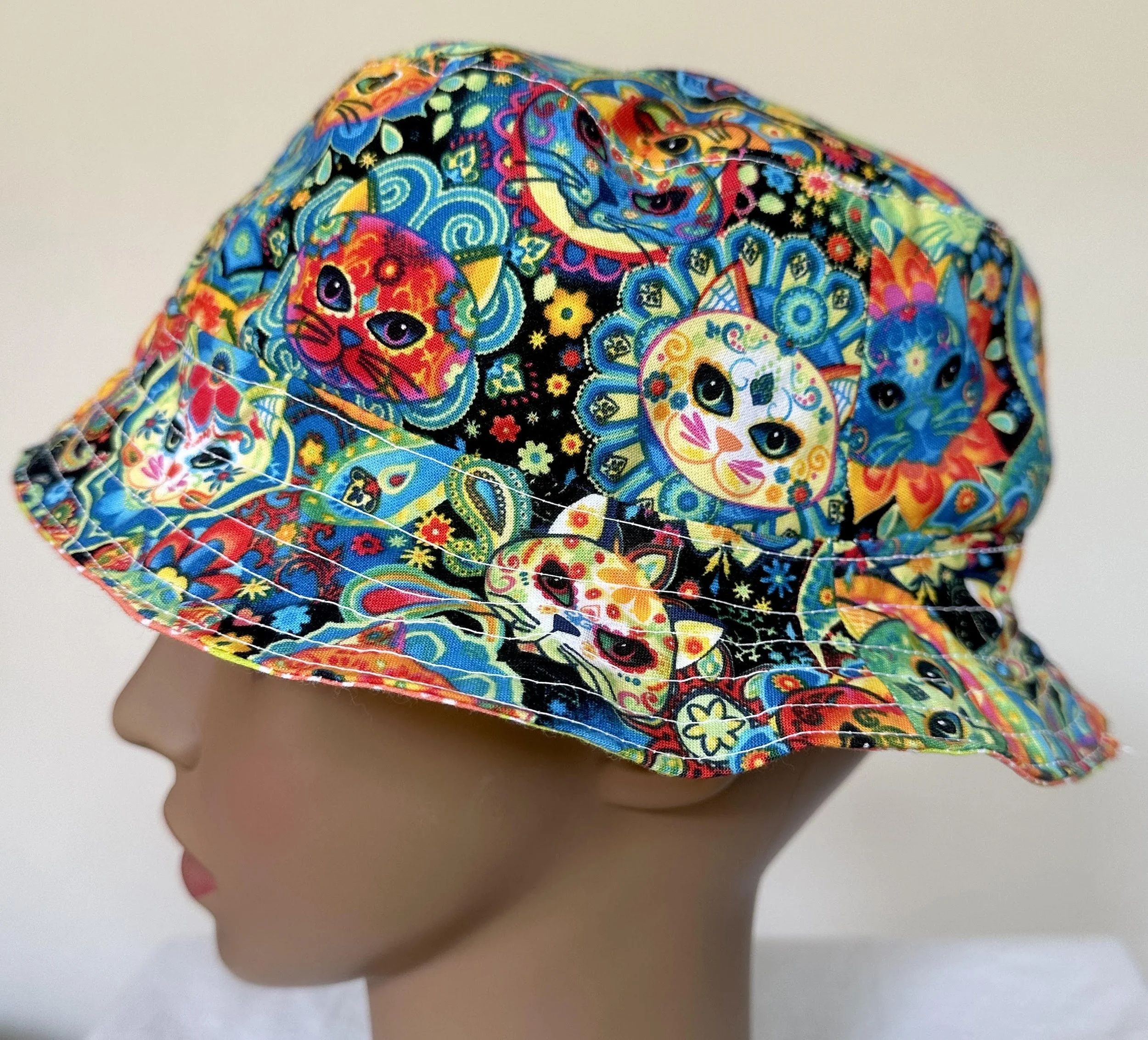 psychedelic cats bucket hat.jpg