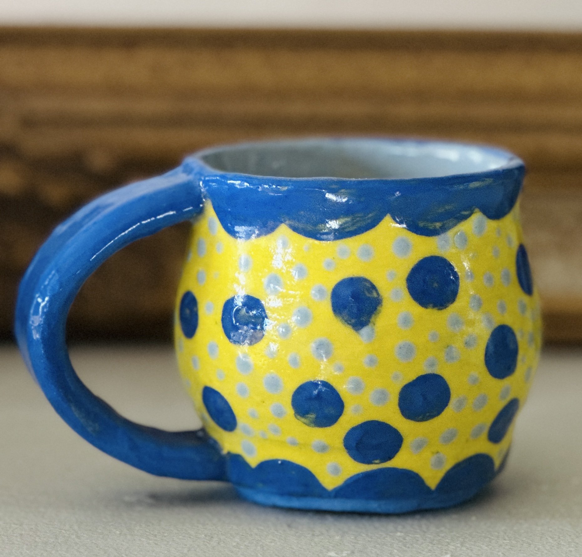 Small polkadot mug$10.JPG