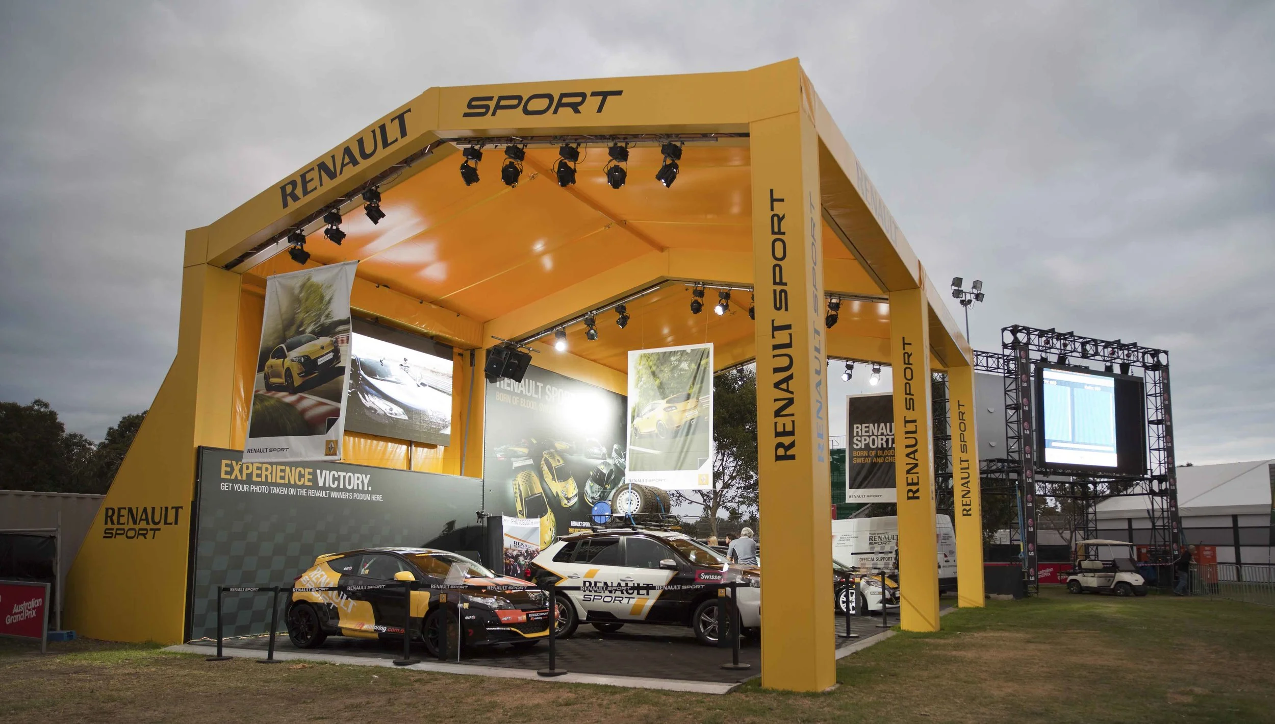 Australian Formula 1 Grand Prix -Concept, Design, Build and Activation for Renault Australia