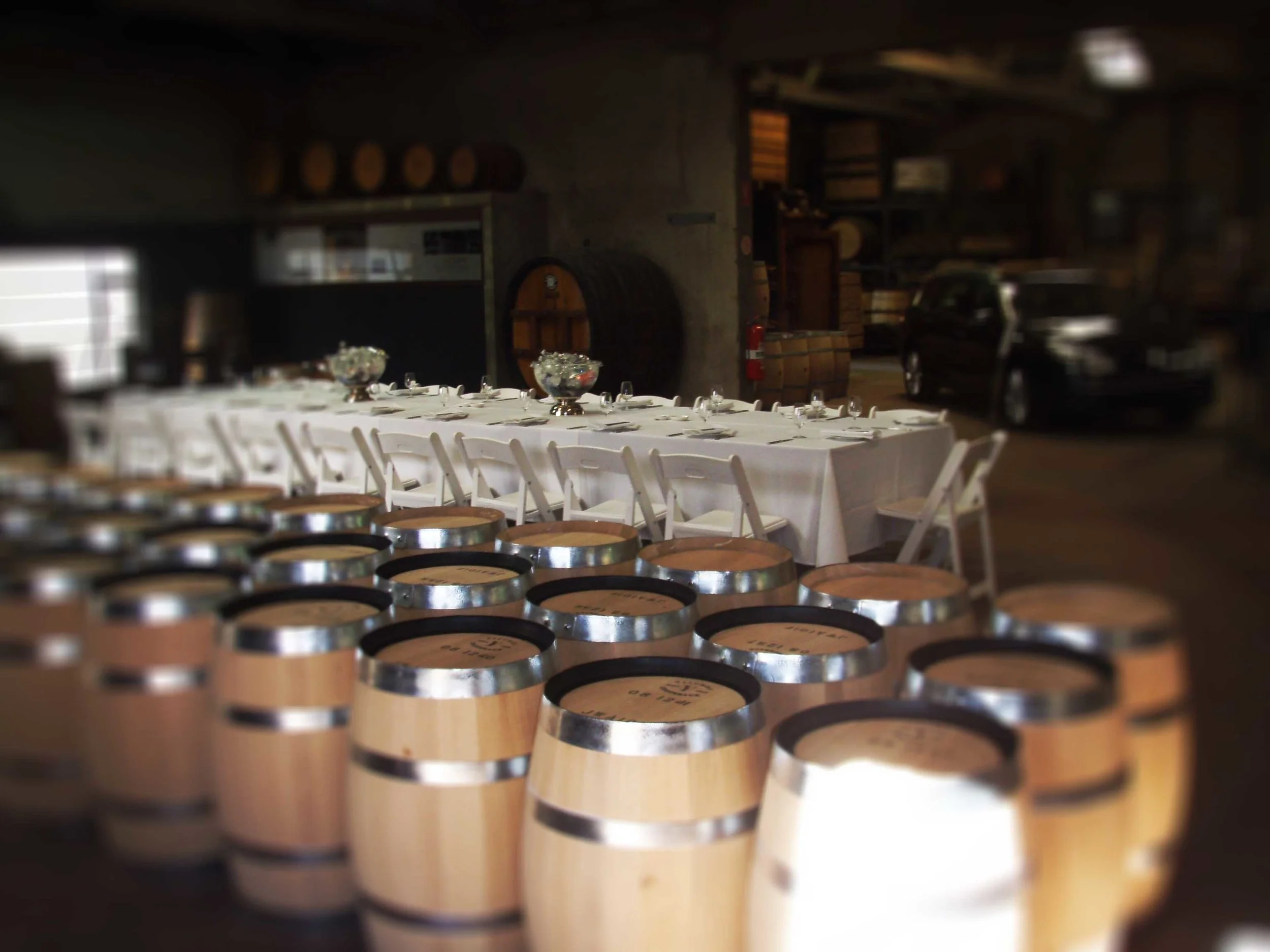 Unique Venues - Yalumba Cooperage, Adelaide Hills