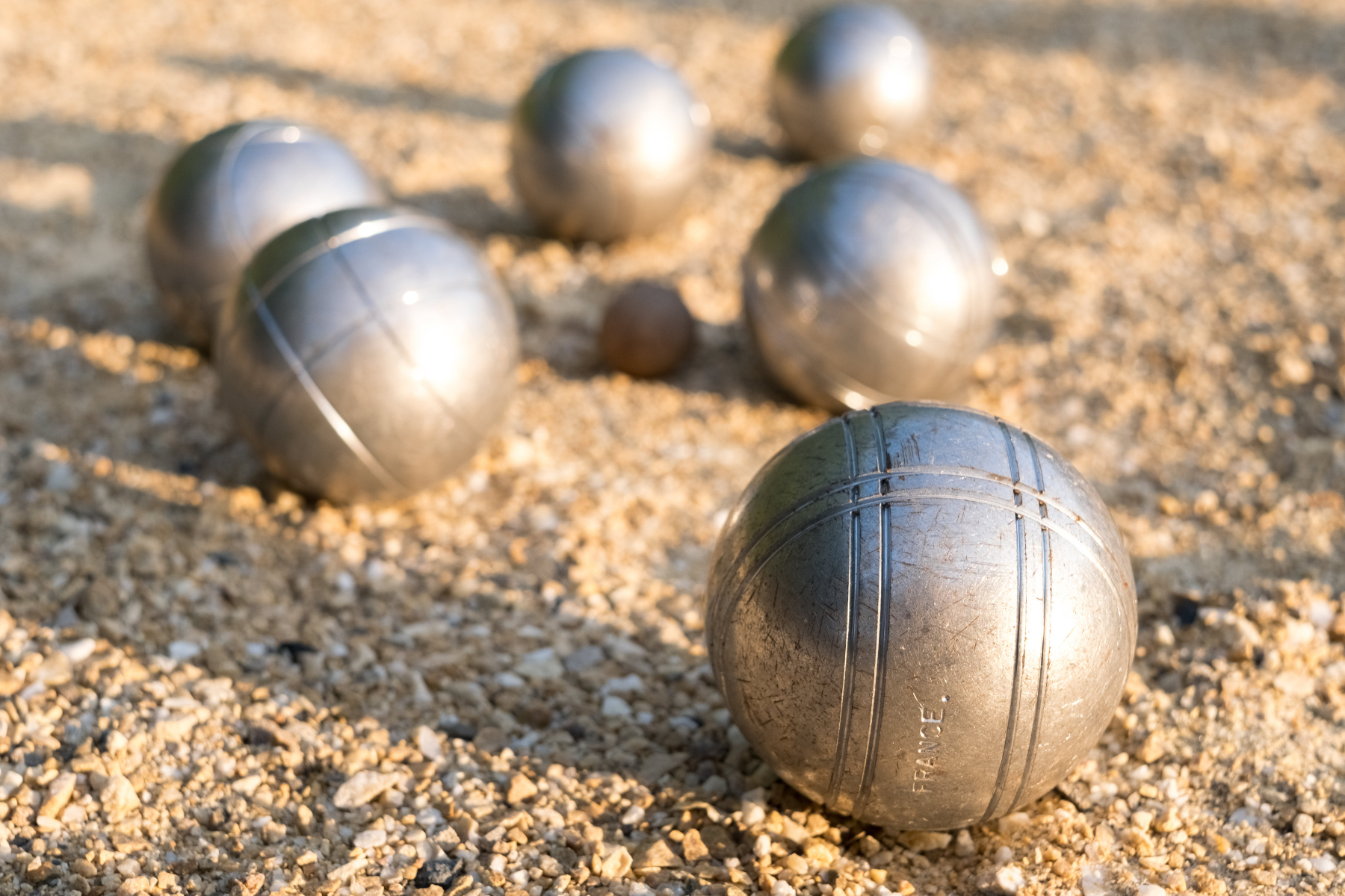 Pétanque with the locals