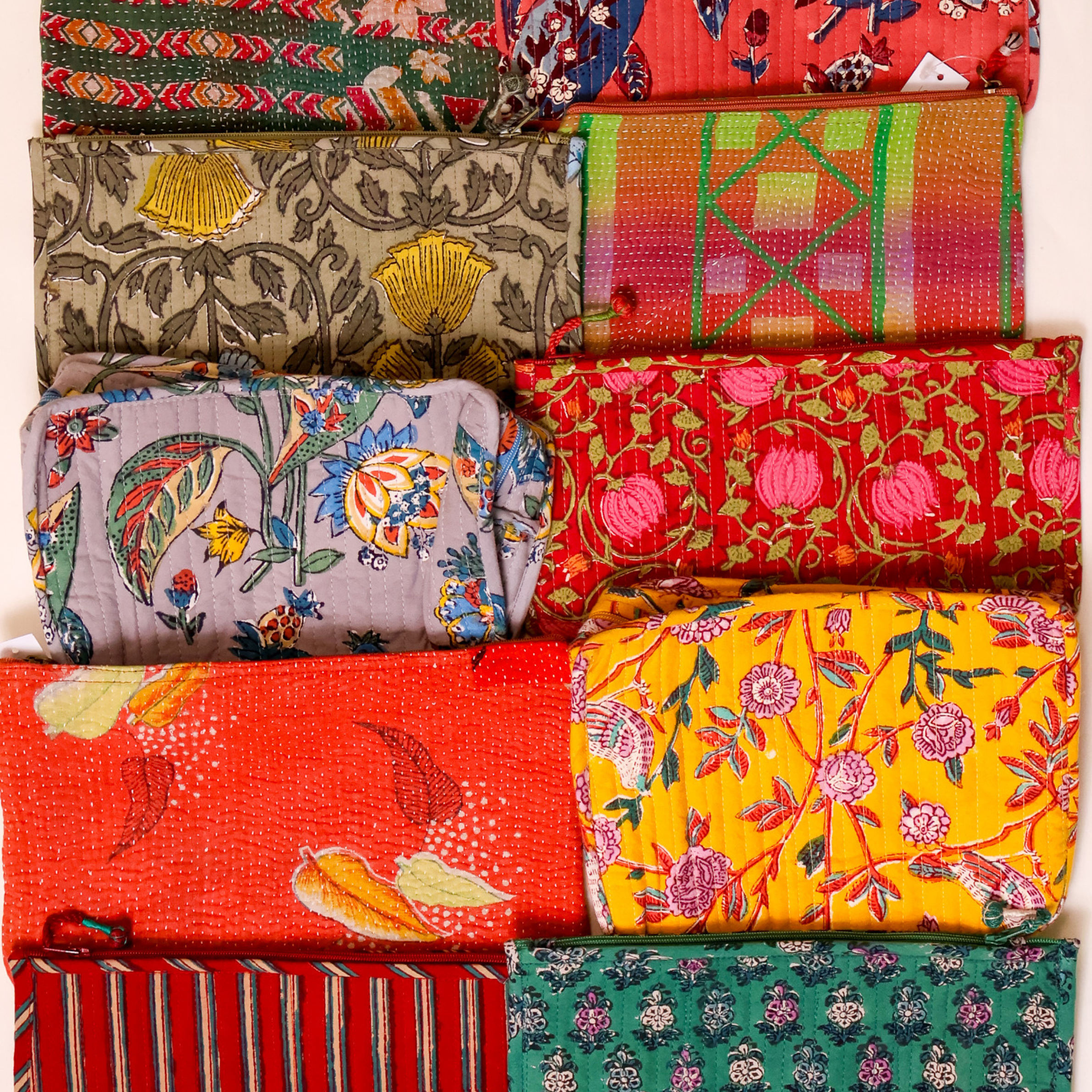 Colourful Pouches from India