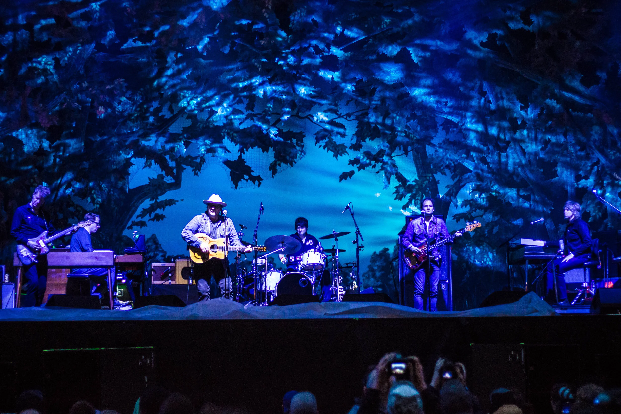 Wilco closing out the night