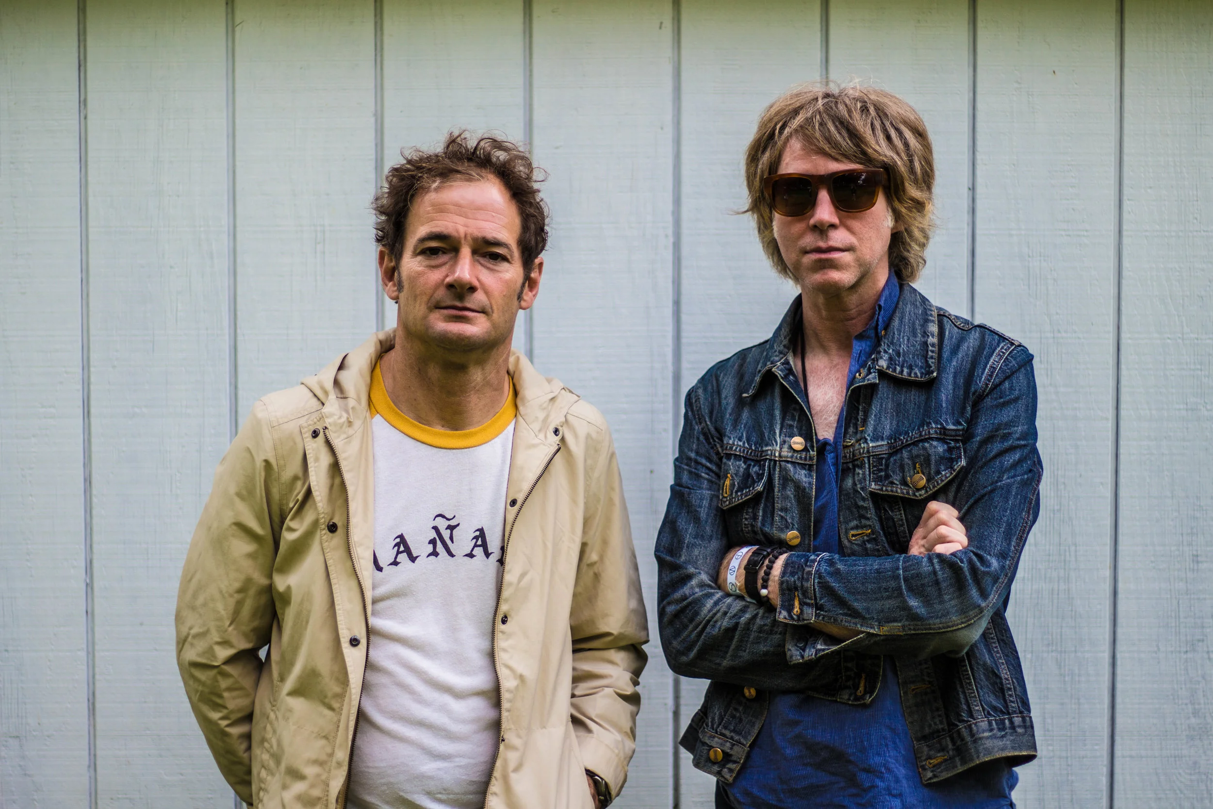 Patrick Sansone and John Stirratt of The Autumn Defense at Eaux Claires 2017