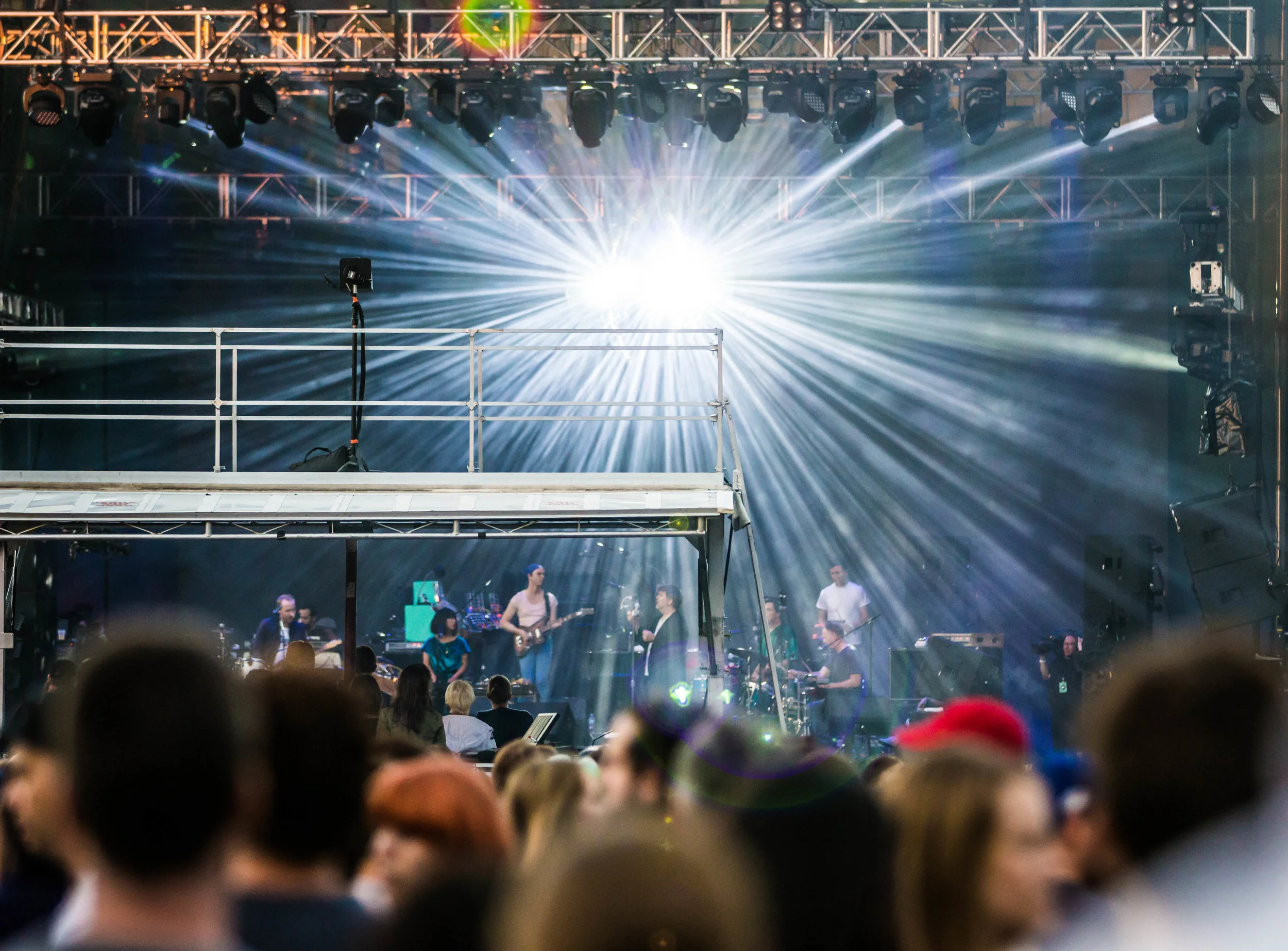 The LCD Disco Ball in Full Effect 