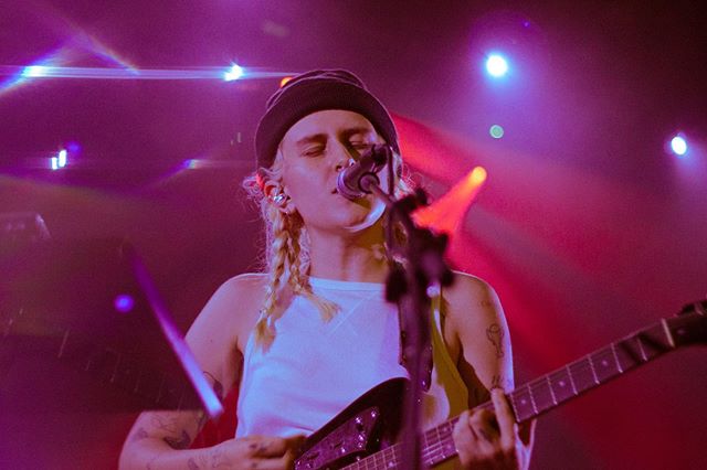 @Lala_band__ and @grapetoothband’s #p4k aftershow celebrated the collaborative music scene in Chicago. Check out our recap of the Friday night show on the site now 🍇 😬