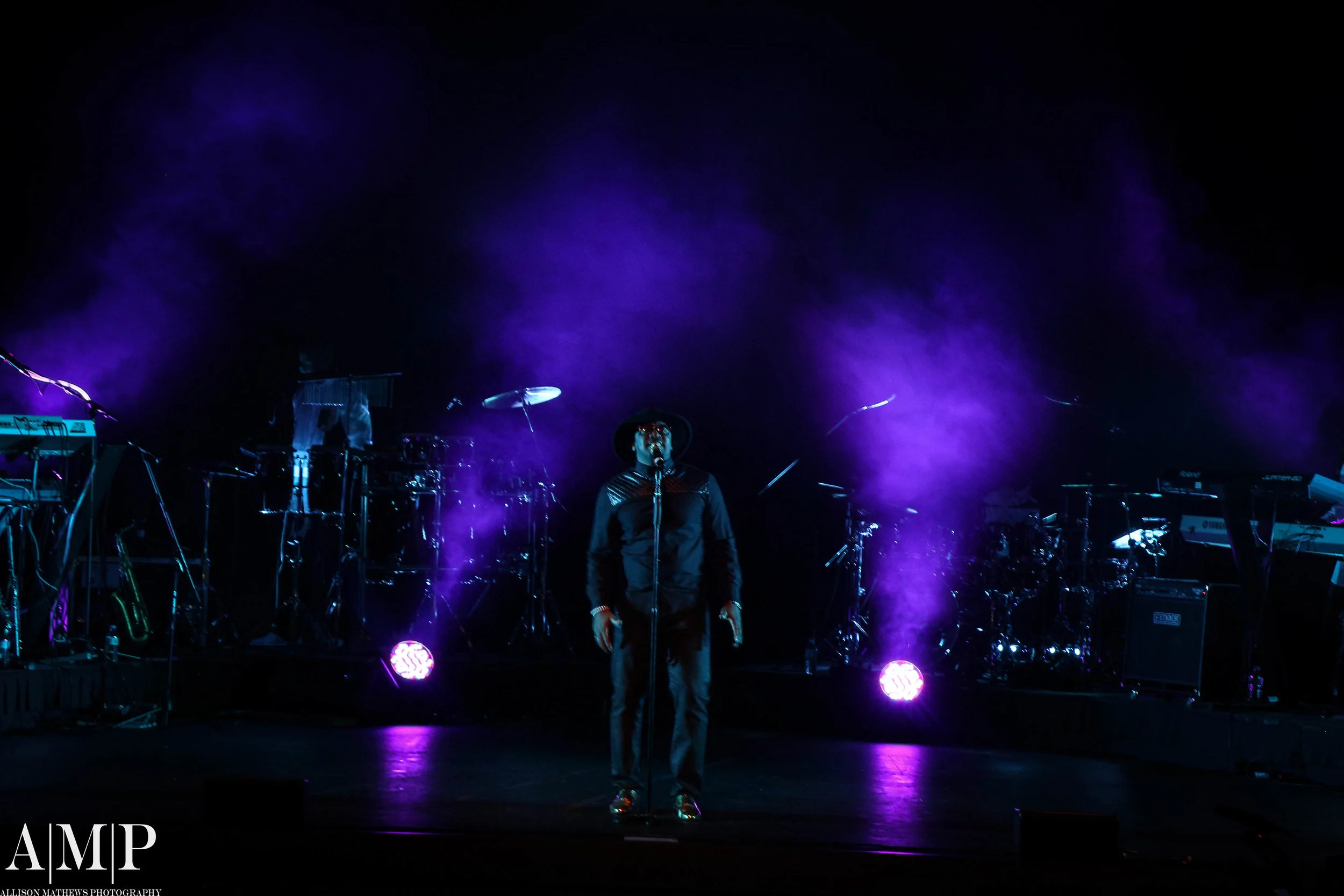 Vocalist Marcel Anderson gives a heartfelt soulful performance of John Legend's "All of Me".