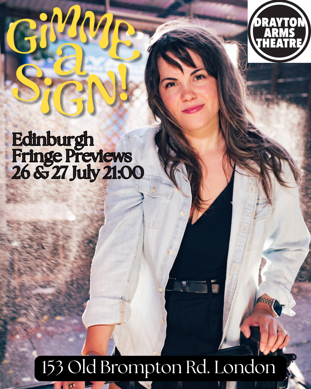 EdFringe Preview: Gimme A Sign!