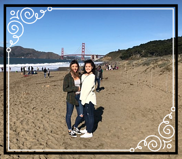  Artist, @ mkatsauce  and sister, enjoying San Francisco 