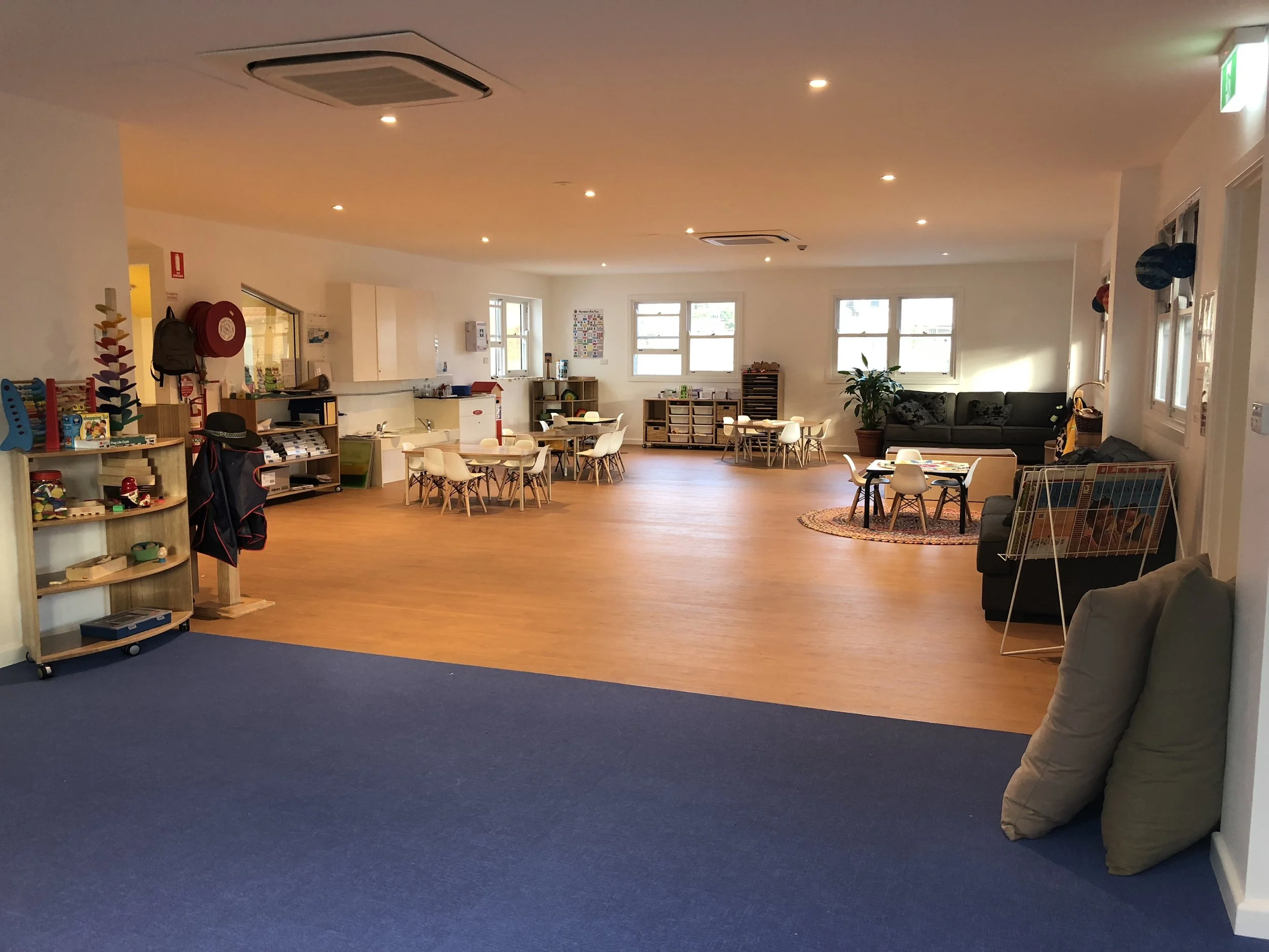 The Cookie Room, on the top floor