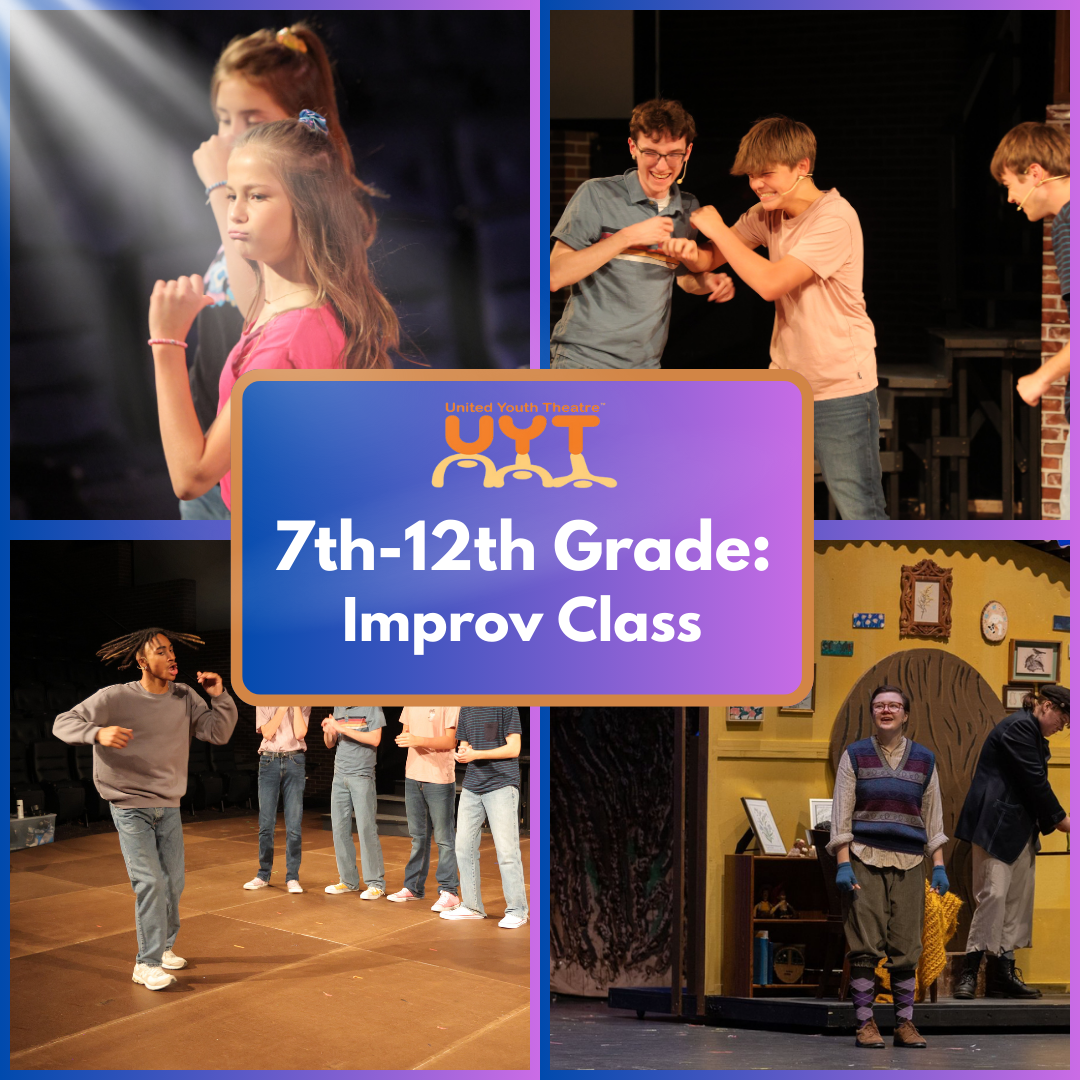 7th-12th: Improv - 6 Week Class Session