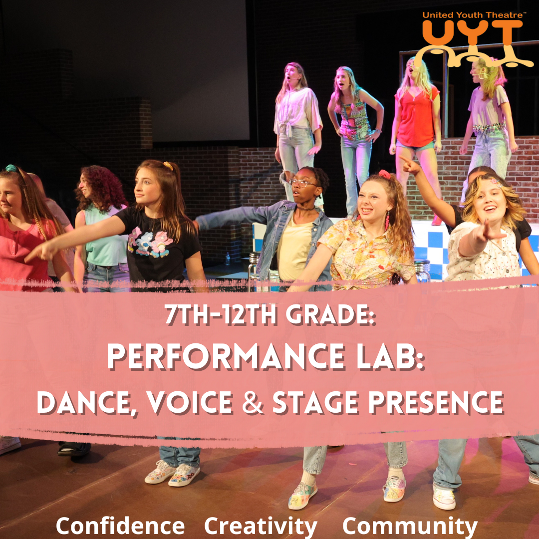 Performance Lab: Dance, Voice & Stage Presence (Grades 7–12)