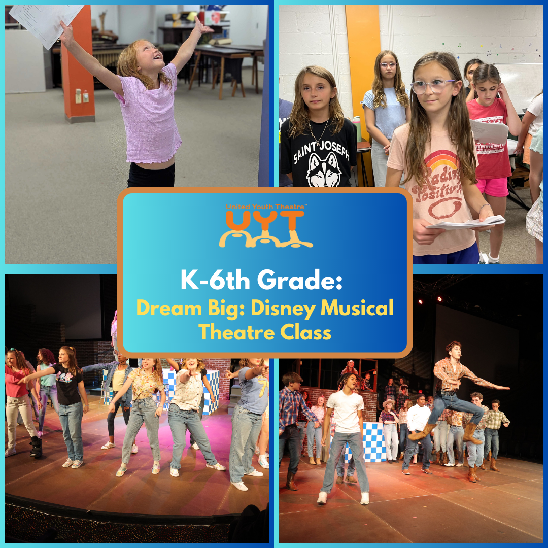 K-6th Grade: Dream Big: Disney Musical Theatre - 6 Week Class Session