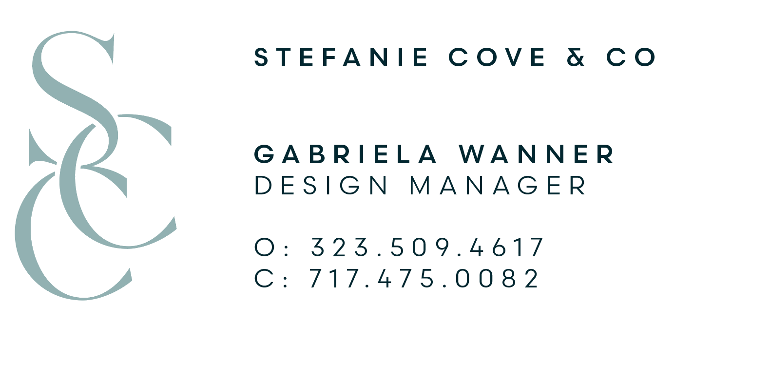 Gabriela Wanner Signature Image