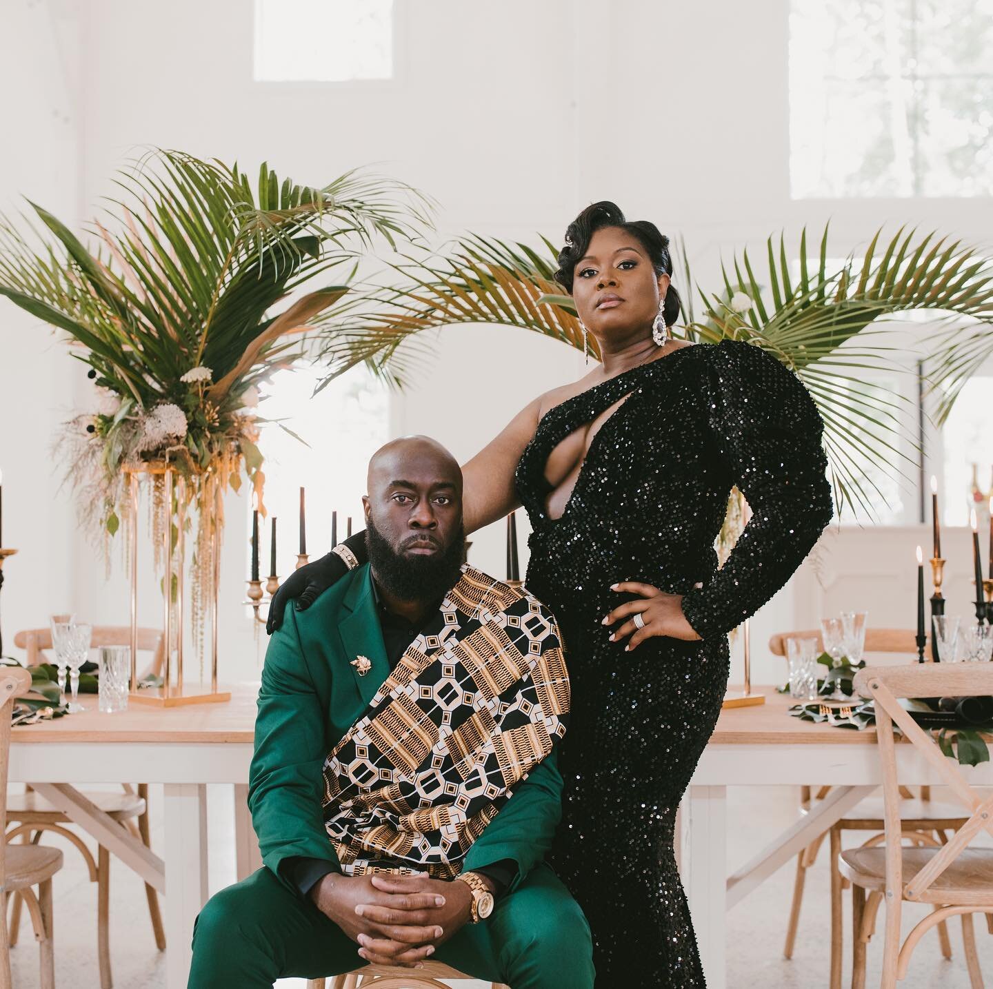 Opulence. Royalty. Regal. Noble. Dignified. Grand. Majestic. Luxury. Sophistication. 

When creating the Mood Board for this Styled Shoot these were the words that guided me and our team. I wanted every detail to speaks to these words. Here is a #sne