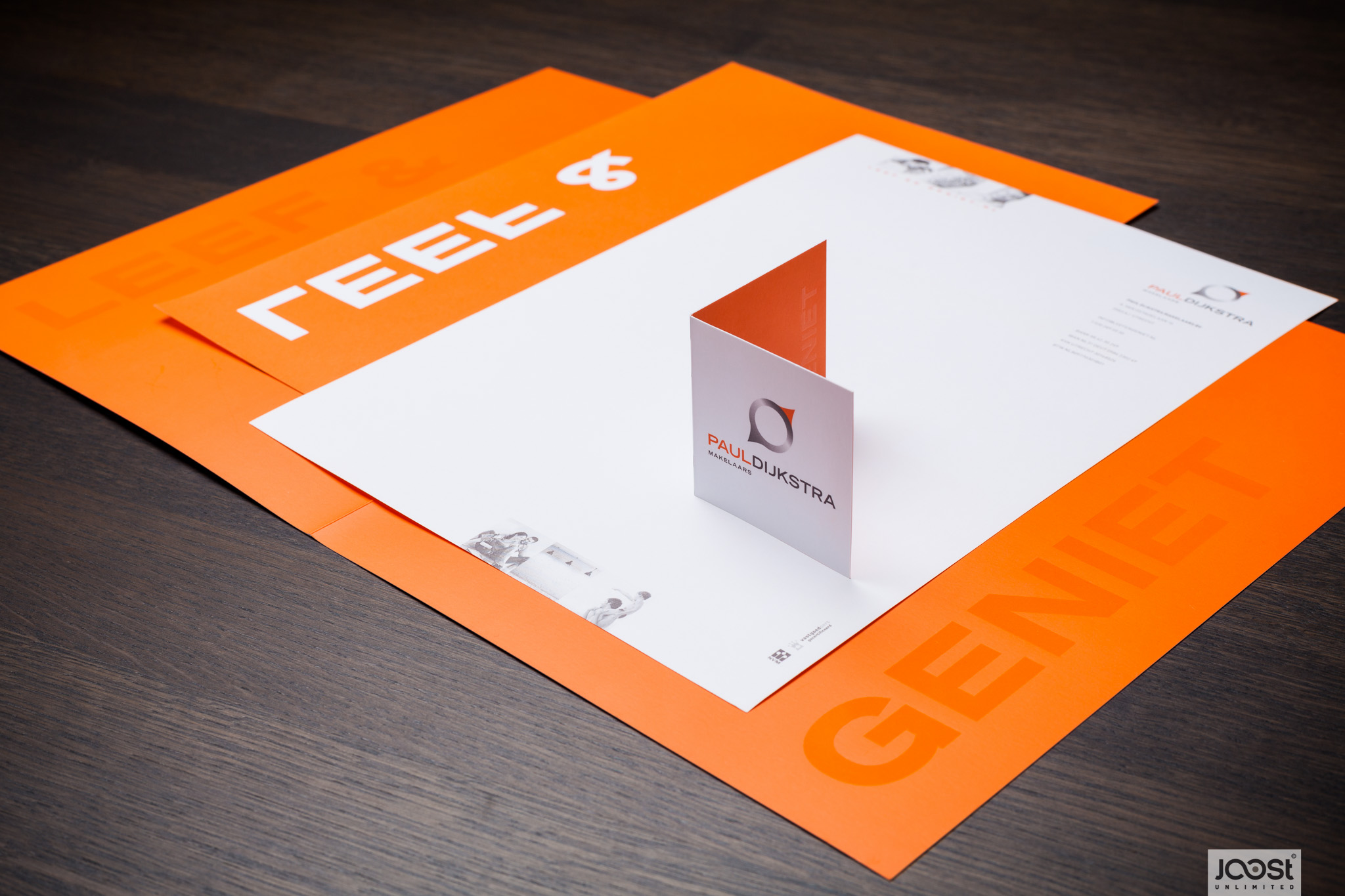 Logo Design & Corporate Identity Paul Dijkstra Makelaars