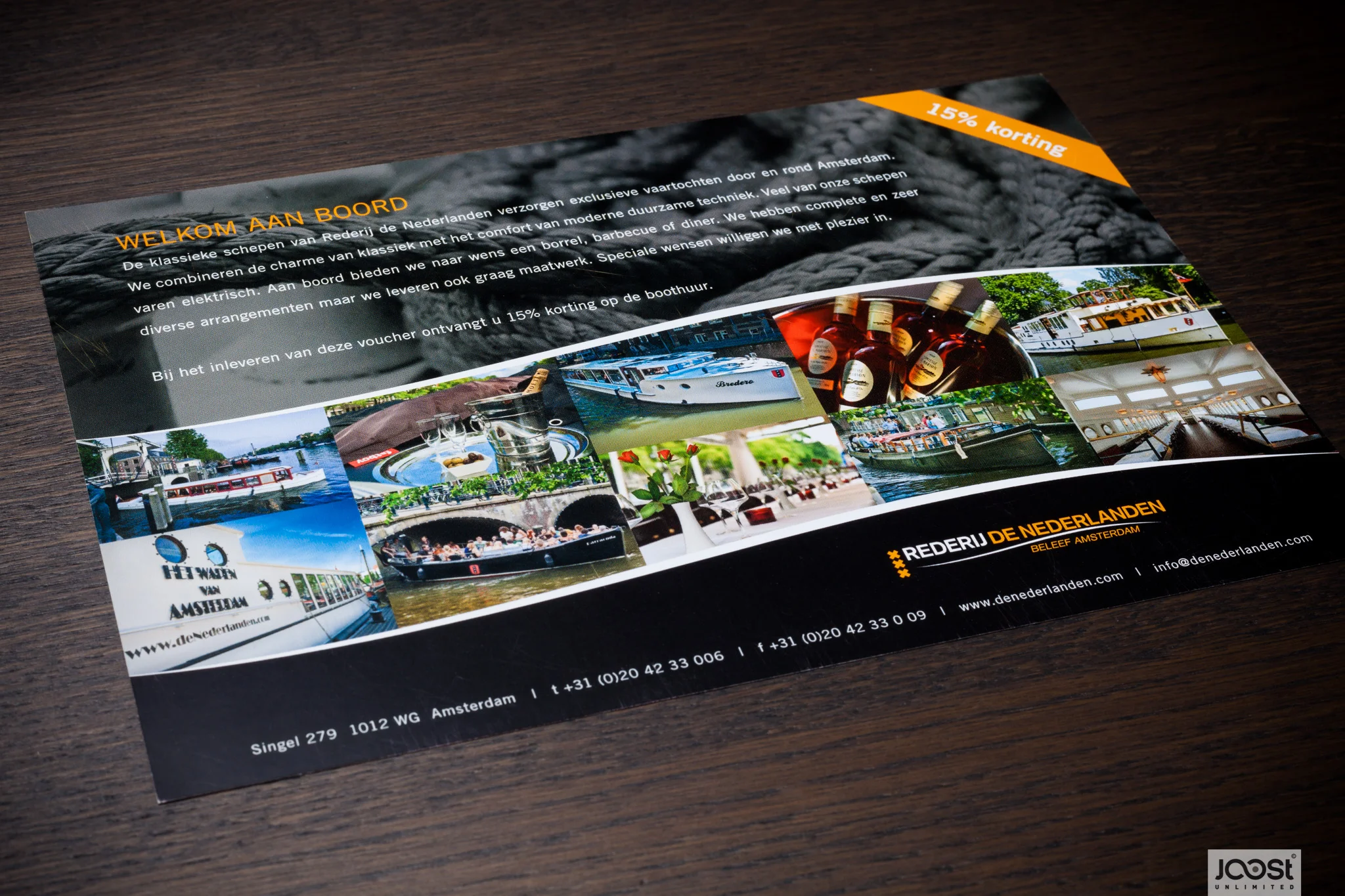 Flyer Rederij de Nederlanden