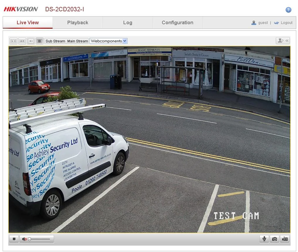 CCTV Footage of our Ashley Security Branch in Poole.