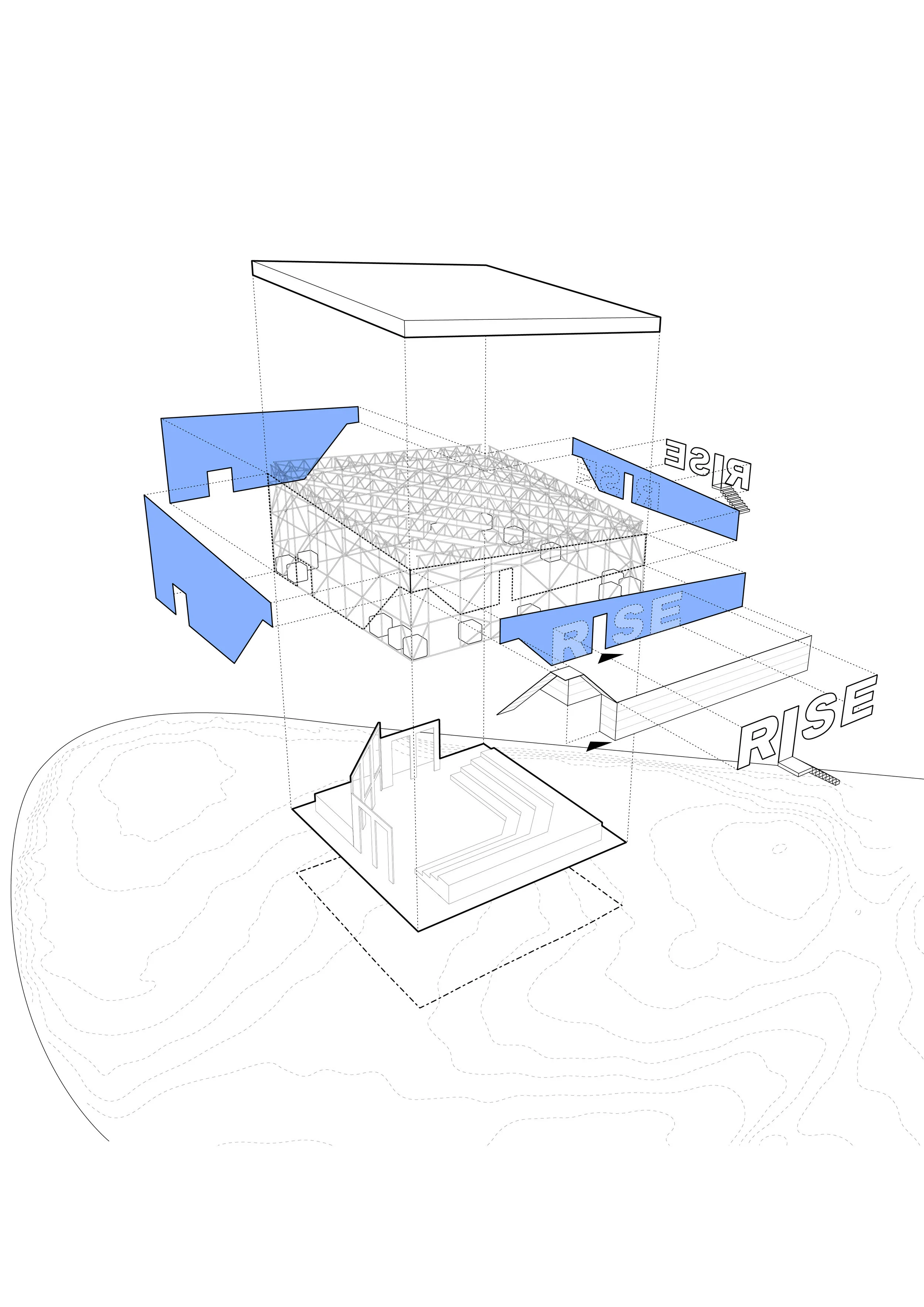 Collective-Works-The-OVNV-Old-Vic-New-Voices-RISE Temporary-Theatre-Exploded-Axonometric-Diagram-Architecture.jpg