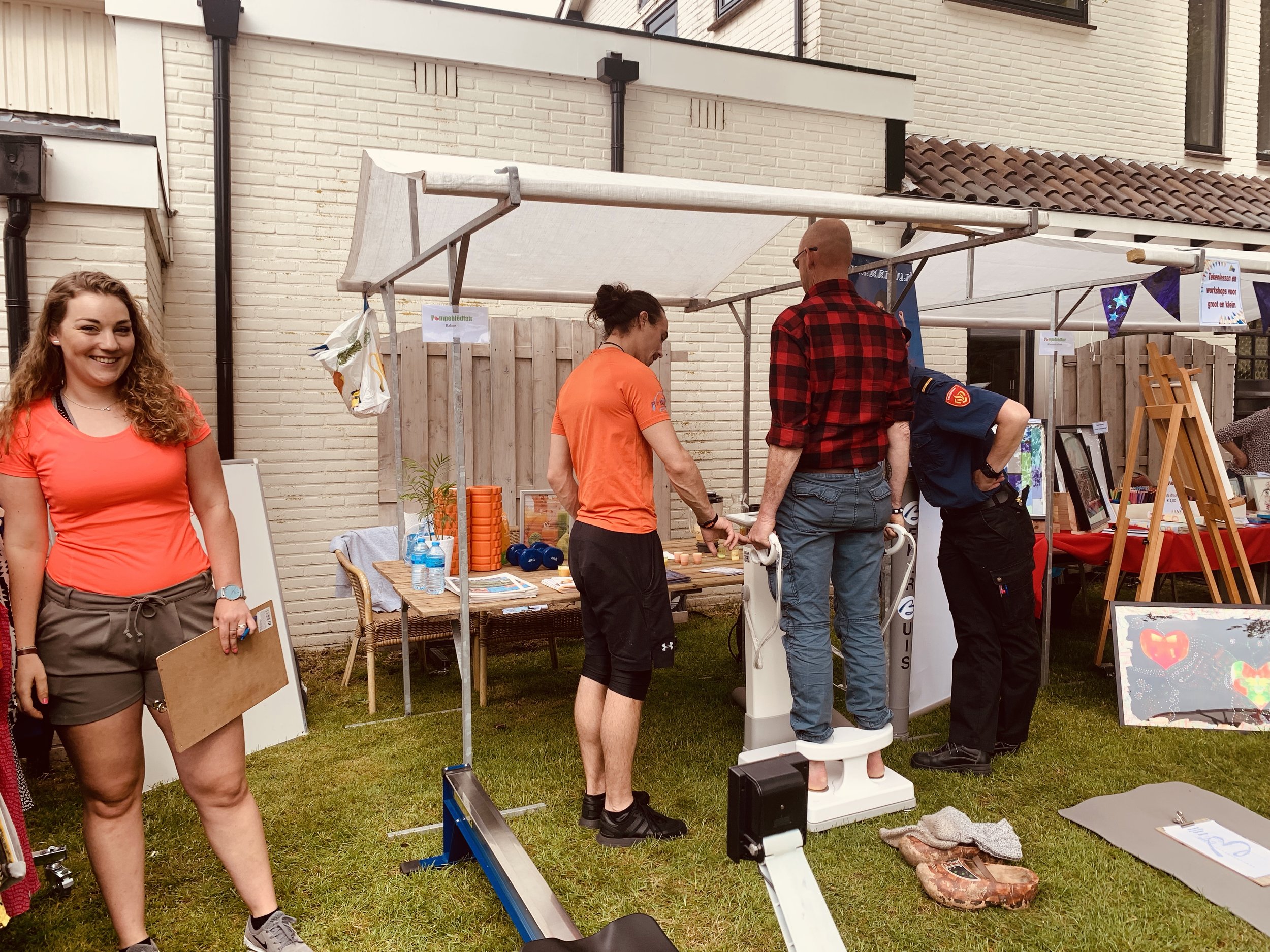 Balans uiteraard ook op de Pompeblêdfair!
