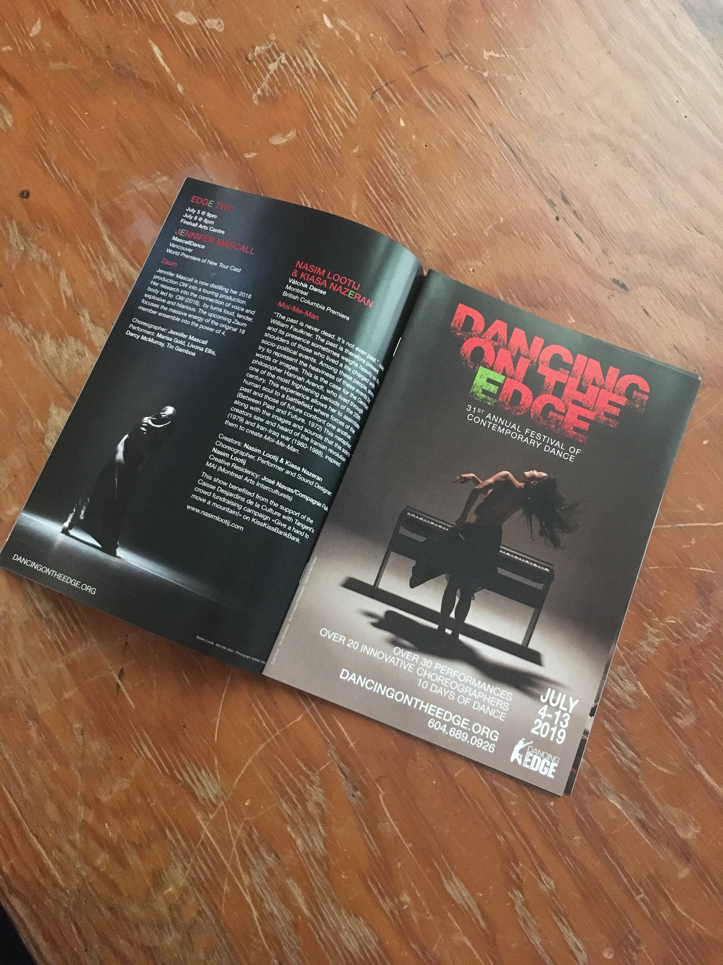 Moi Me Man - Festival Dancing on the Edge