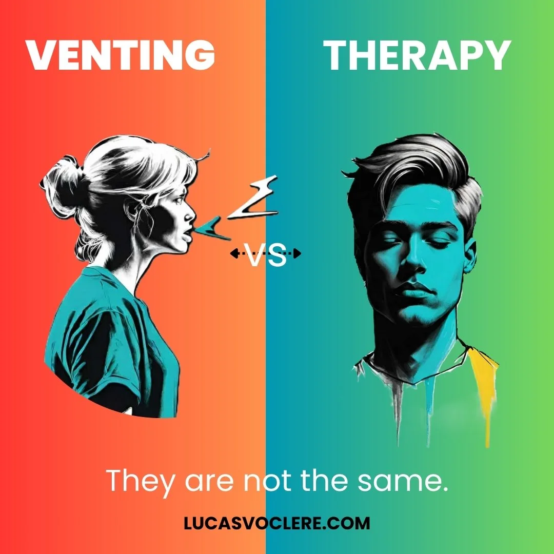 Venting vs Therapy