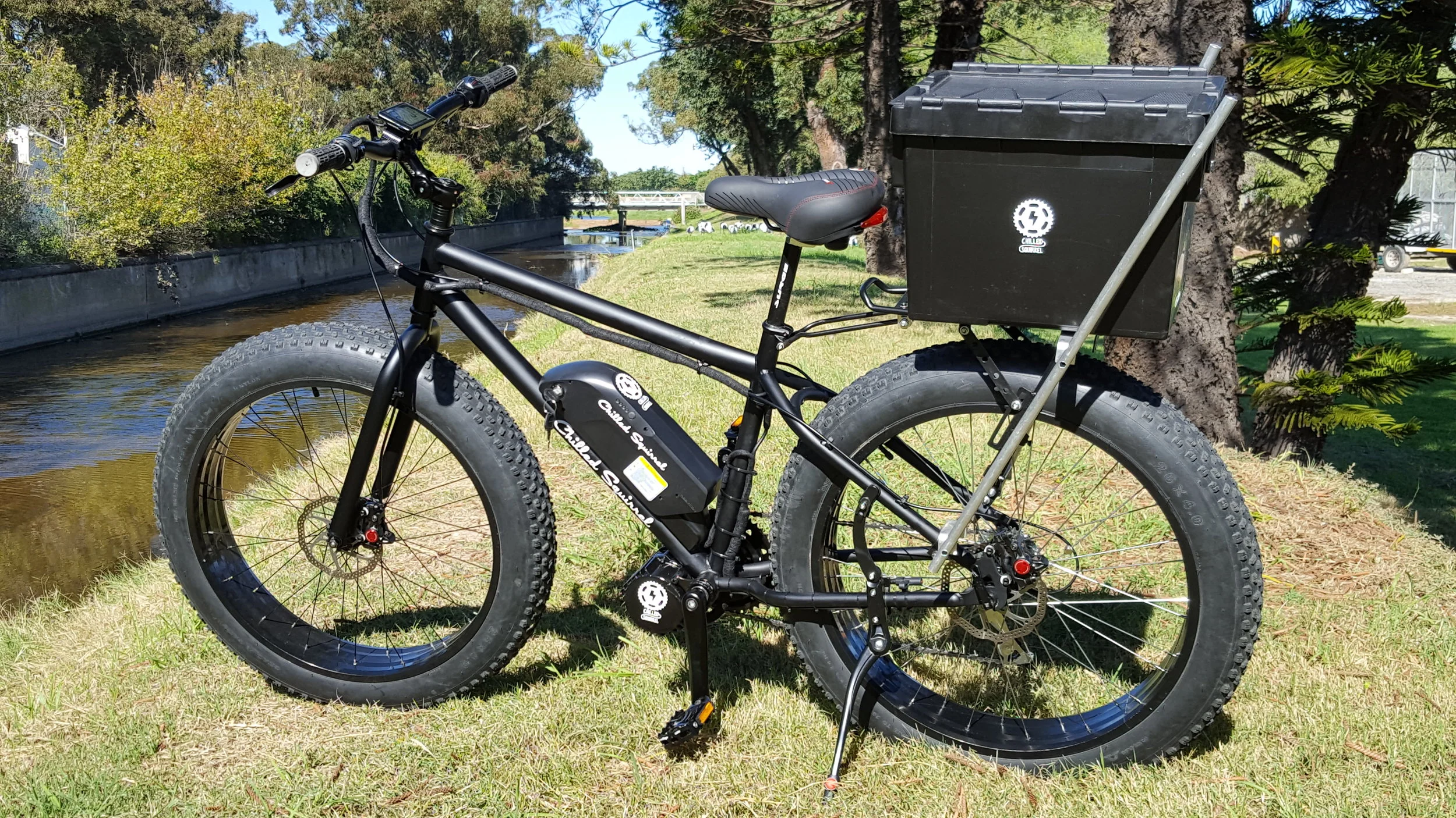 bicycle fishing rod holder