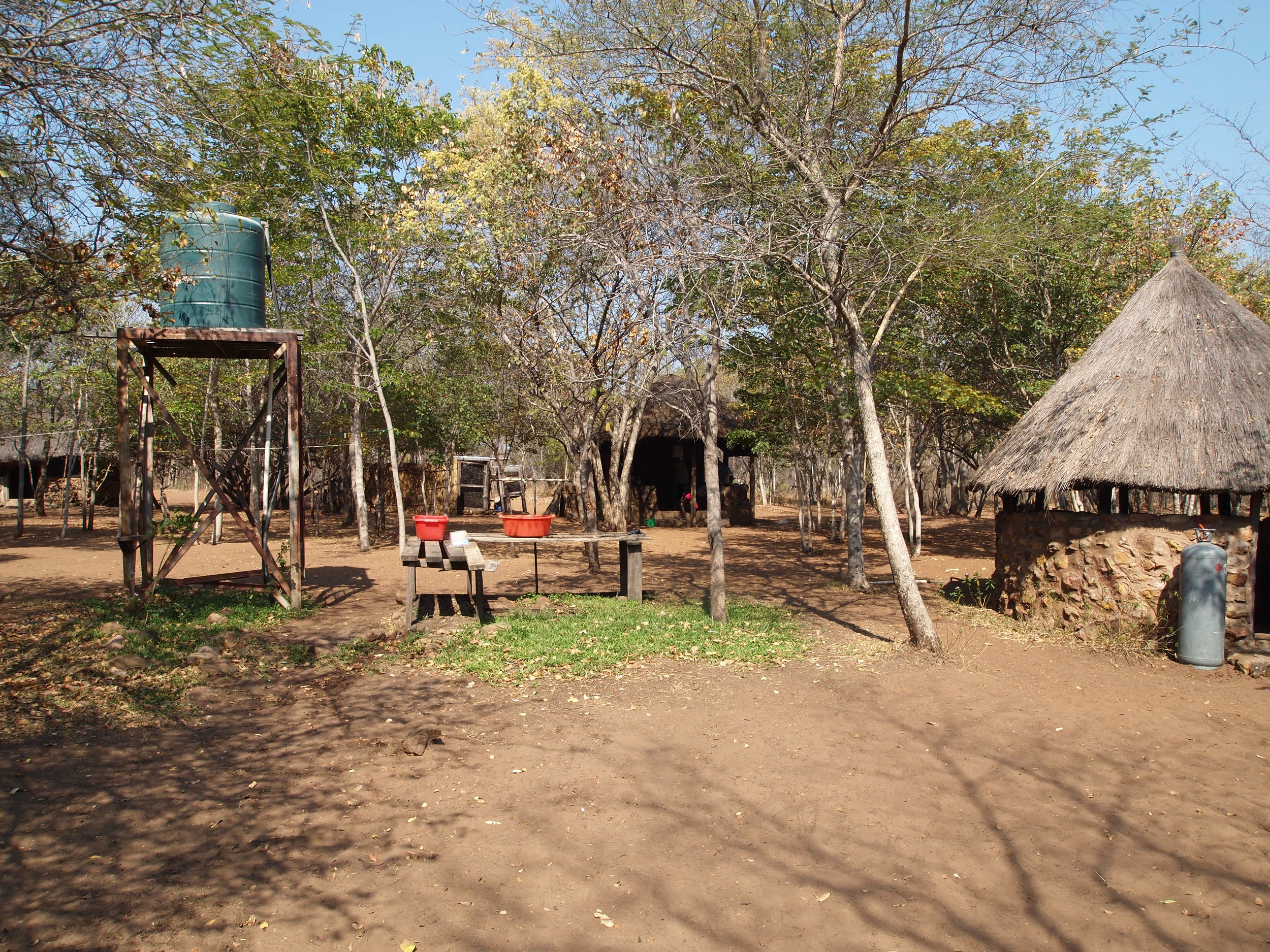 camp kitchen and store