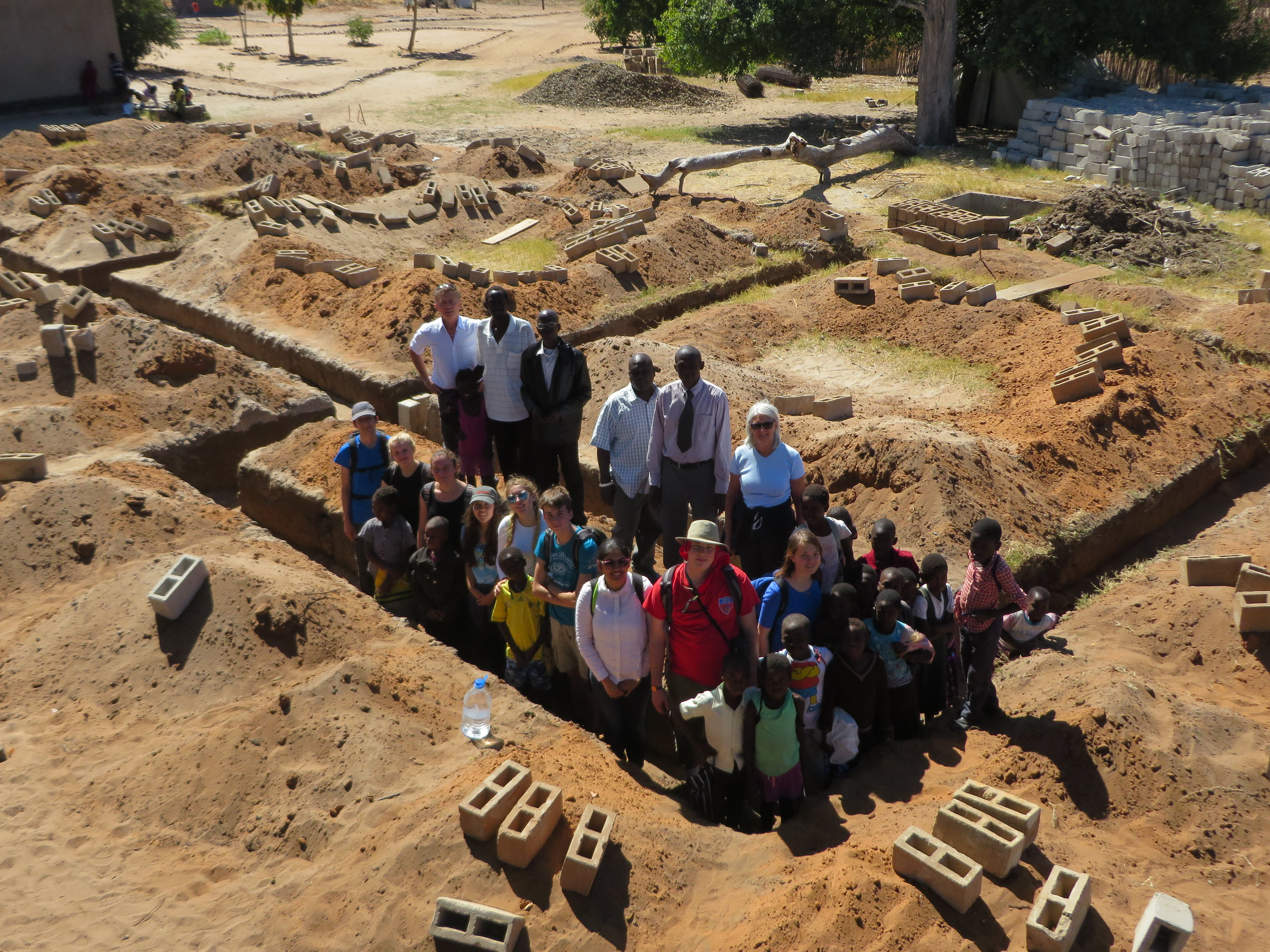 Foundations for class- and an IT room