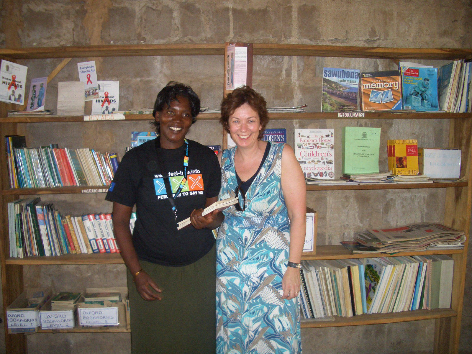 First steps to a library Sioma High