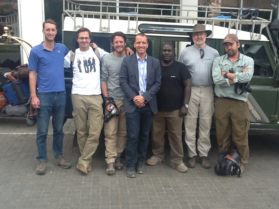 EBL due diligence visit before a donation of a solar grid installed at Sioma High school